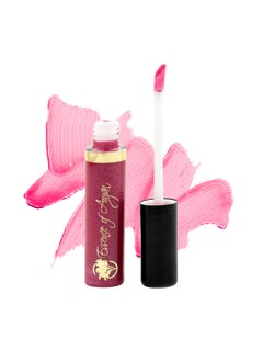 Essence Of Argan Essence Of Argan Cheery Rose Lip Gloss with Moroccan Argan Oil to Moisturize and Plump your Lips  Lip Care to Eliminate Dryness  Cherry Rose Matte Effect 025oz 