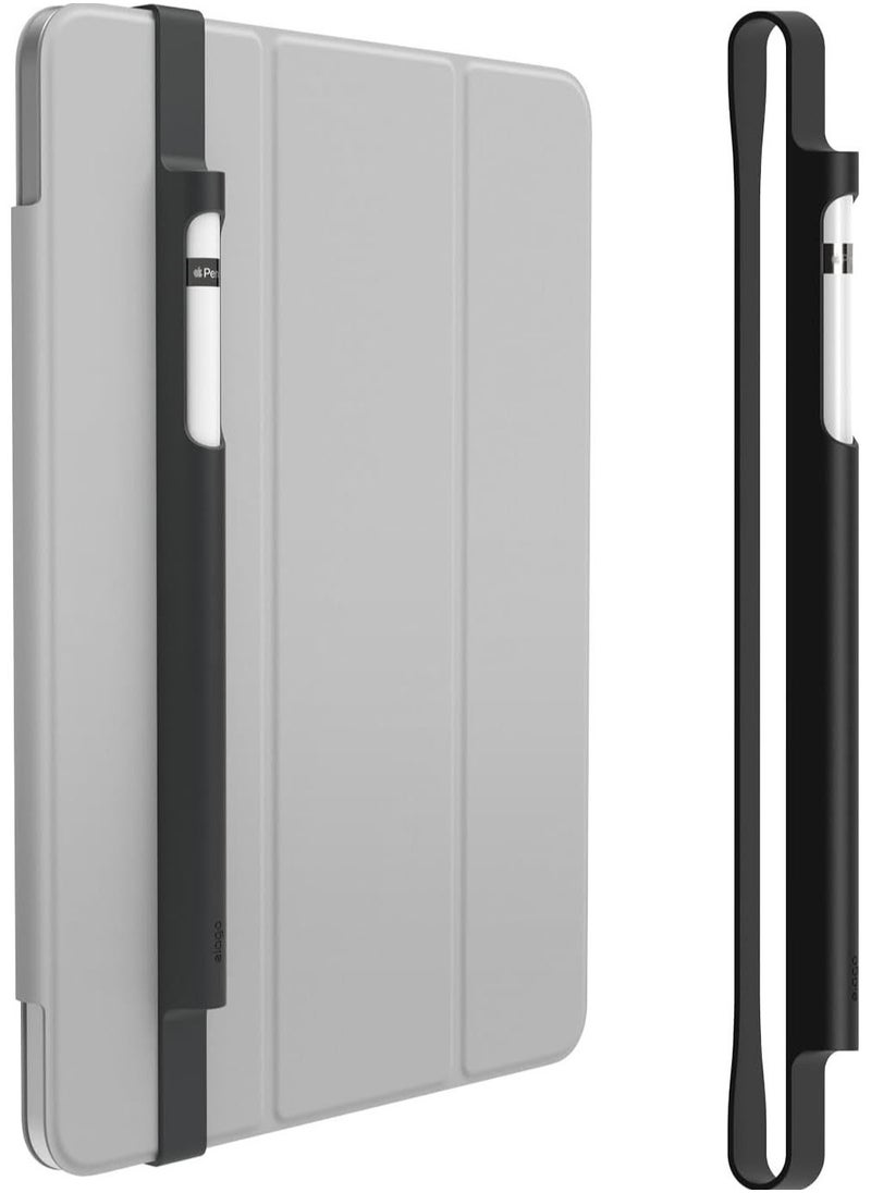 Elago Silicone Pencil Holder for iPad, iPad Air, iPad Pro 11, iPad Pro 12.9 and Apple Pencil Pro, Apple Pencil 2nd Gen, Apple Pencil 1st Gen, Apple Pencil USB-C - Black  - Image 1