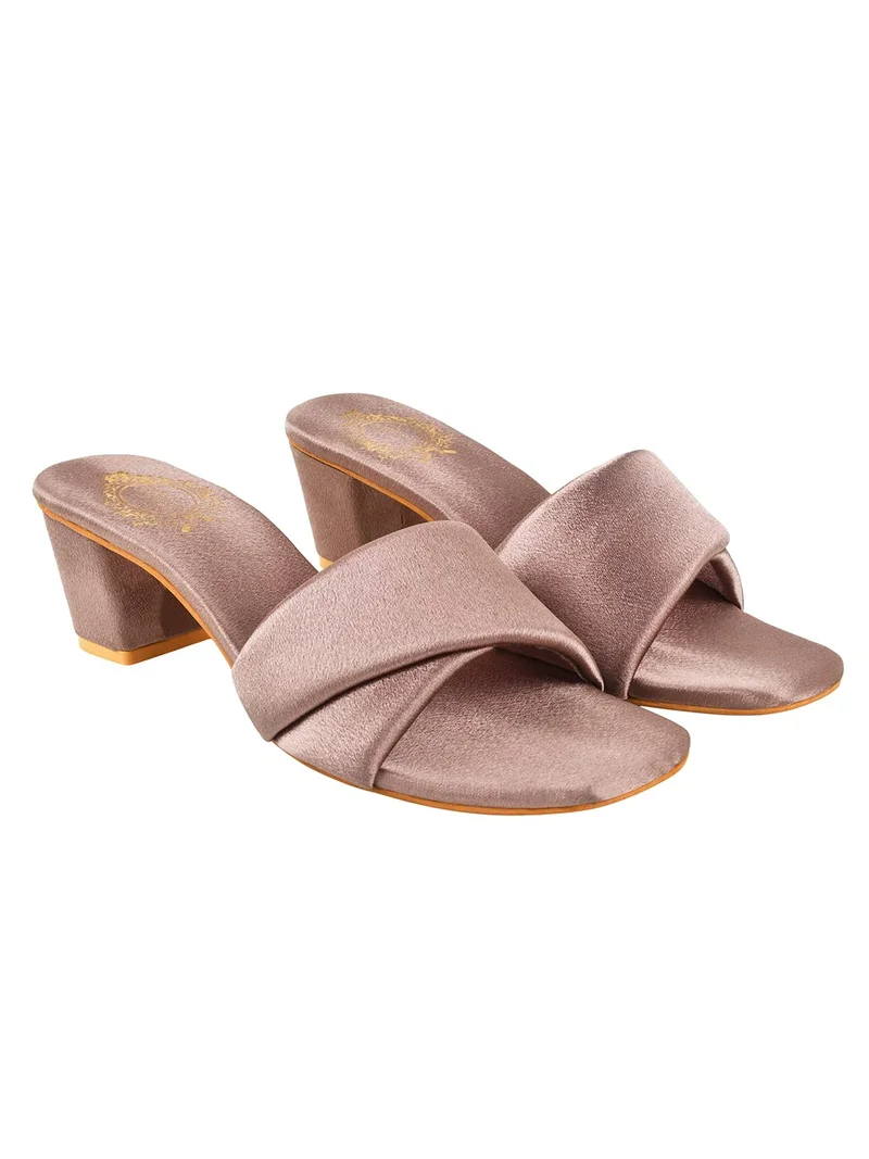 شوتوبيا Shoetopia Stylish Solid  Block Heels for Women & Girls