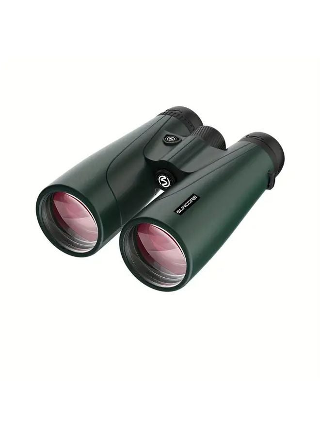 Suncore 10x50 HD Green Binoculars For Bird Watching With Clear Low Light Vision - Image 1