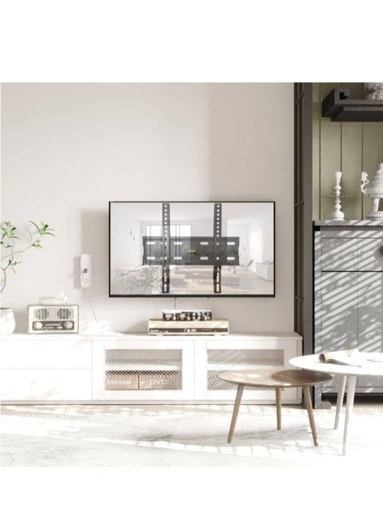 Fixed Wall Mount TV Bracket, Heavy Duty TV Stand for 17-50 Inches LED LCD Plasma Flat Screen for living room, lounge, classrooms, lobby, restaurants, Max Vesa 300 x 300 mm, SG-811FB - Black - Image 5