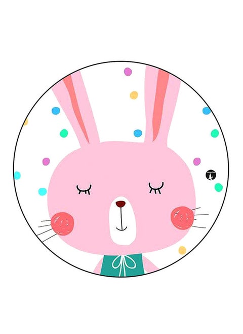 Rabbit Printed Mouse Pad Multicolour