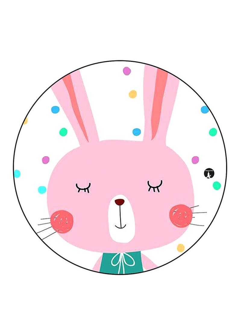 Rabbit Printed Mouse Pad Multicolour