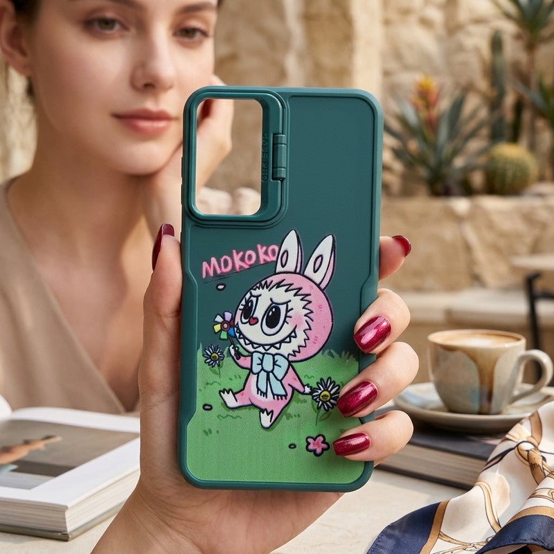 High-quality cartoon-themed back cover that reflects light and colors, shockproof, and compatible with the Samsung Galaxy A15 A distinctive choice for those who love change. - Image 2
