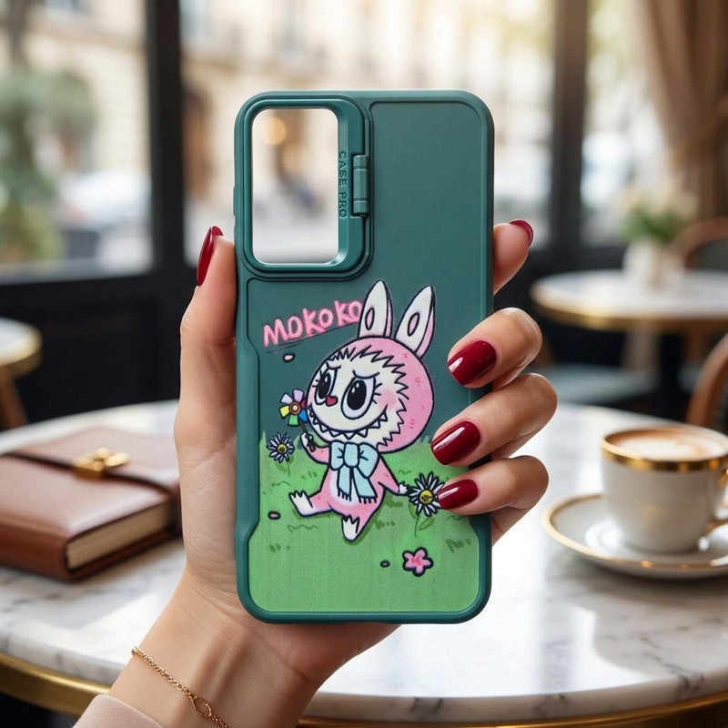 High-quality cartoon-themed back cover that reflects light and colors, shockproof, and compatible with the Samsung Galaxy A15 A distinctive choice for those who love change. - Image 3