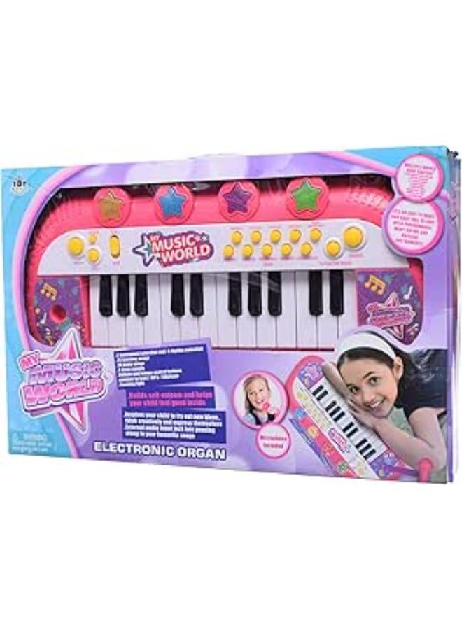My Music World (GTG TOYS)A202 Musical Piano for Kids with Special Lights