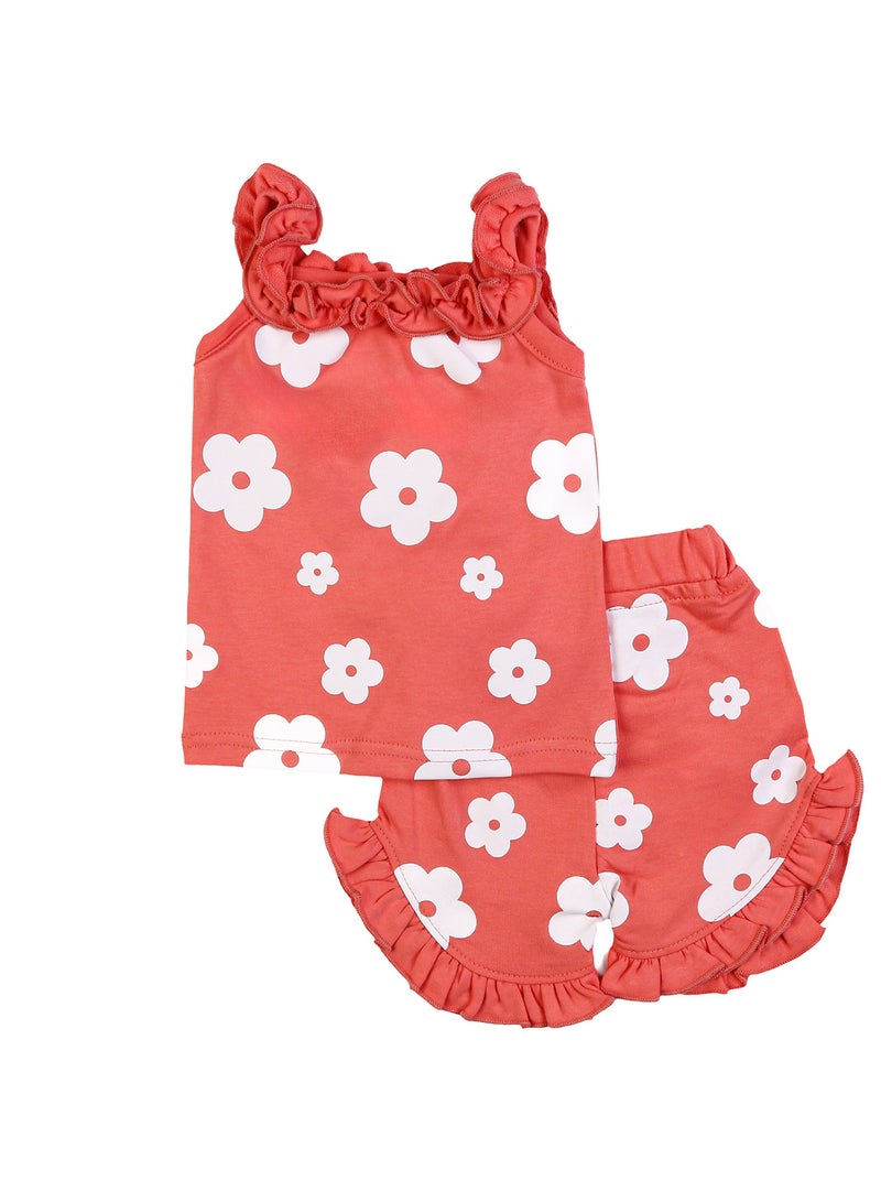 Zercon Summer Pajama Set for Girls - Image 1