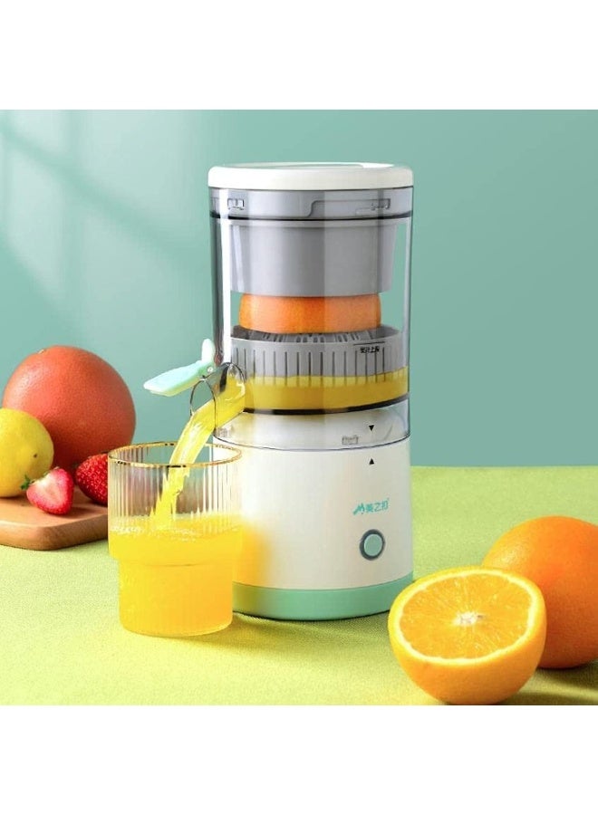 Citrus Juicer Hands Free Electric Orange Juicer, Button Easy Press Fruit and Vegetable Juicer - USB Charging Portable Electric Orange Juicer for Orange Lemon Tomato Grape - Image 1
