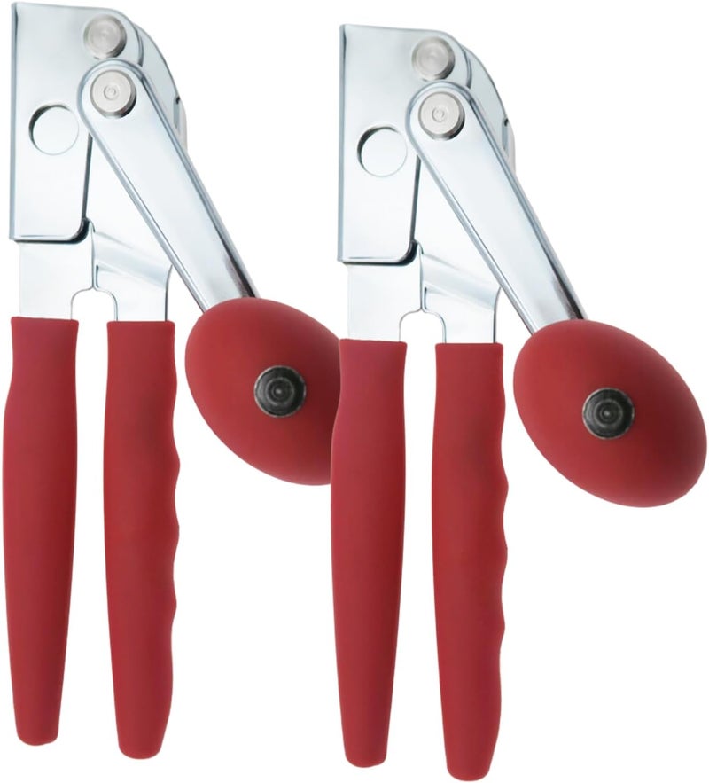 Chefmaster Chef-Master 2-Pack Heavy Duty Can Opener with Anti-Slip Grip, Manual Handheld for Large Cans - Image 1
