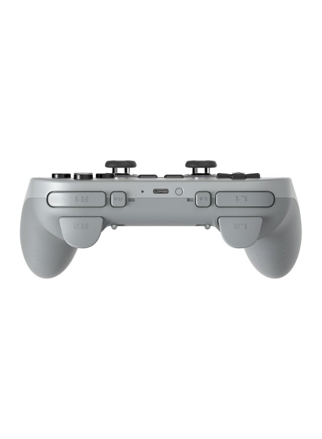8BitDo Pro 3 Bluetooth Controller for Switch/Switch 2 – TMR Joysticks, Swappable ABXY Buttons, Pro Back Buttons, Charging Dock, Hall Effect Triggers, for Windows, Apple, SteamOS, Android - Gray - Image 3