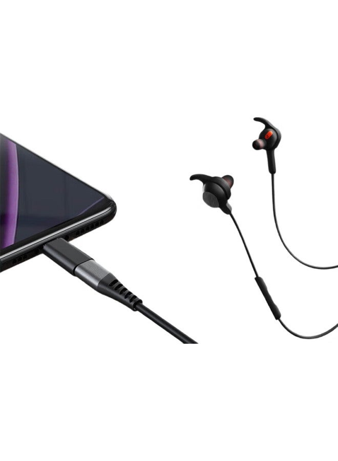 Masentek-Lightning To Type-C Headphone Adapter, Android To Apple Converter Headphone Jack Charging Cable, Apple Phone Microphone - Image 2