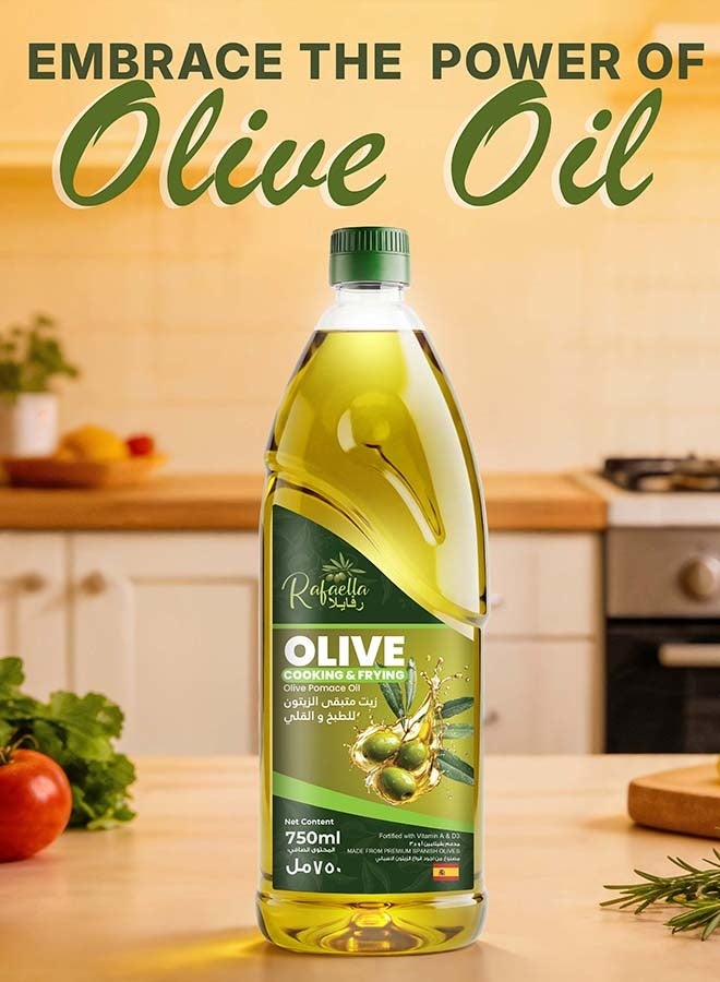 Rafaella Olive Cooking & Frying Pomace Oil 750ml - Image 4