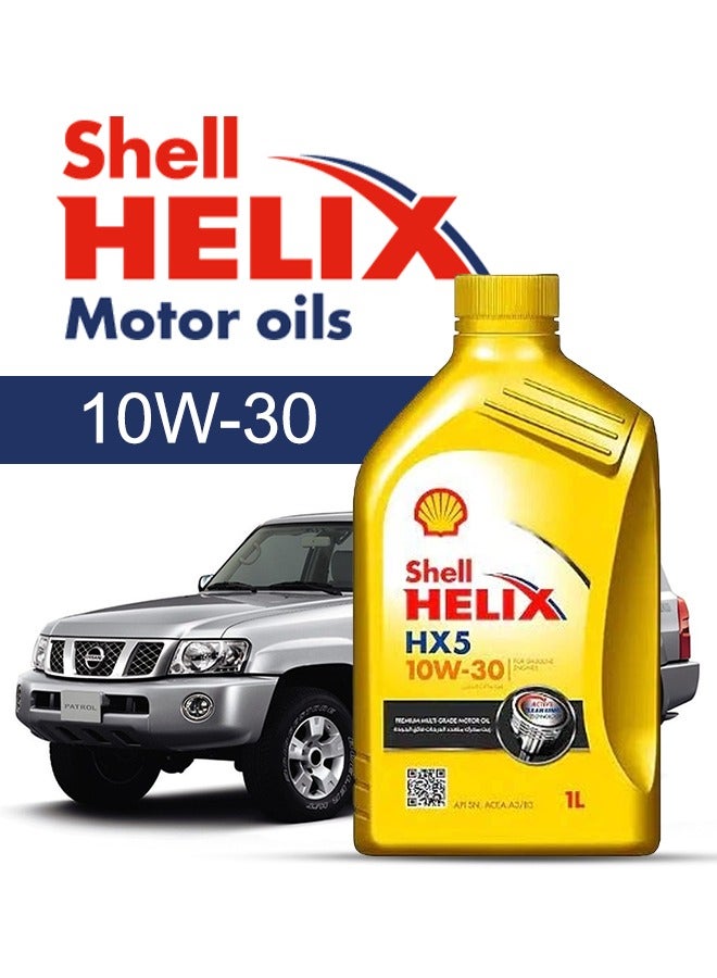 Engine Oil – For NISSAN Patrol  2025 - 2004, 7 Liter, 10w30 Shell - With Engine Oil Filter, Mobile Car Oil Change Service