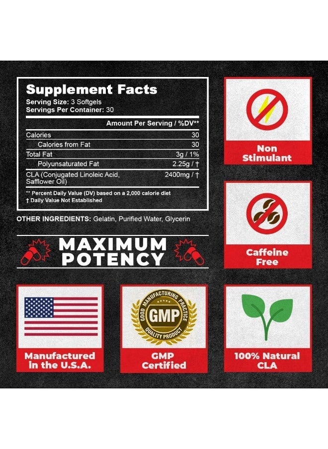 UNALTERED - Fat Burner for Men - Lose Belly Fat, Tighten Abs, Support Lean Muscle - Jitter And Caffeine-Free Weight Loss Pills - 90 Ct - Image 1