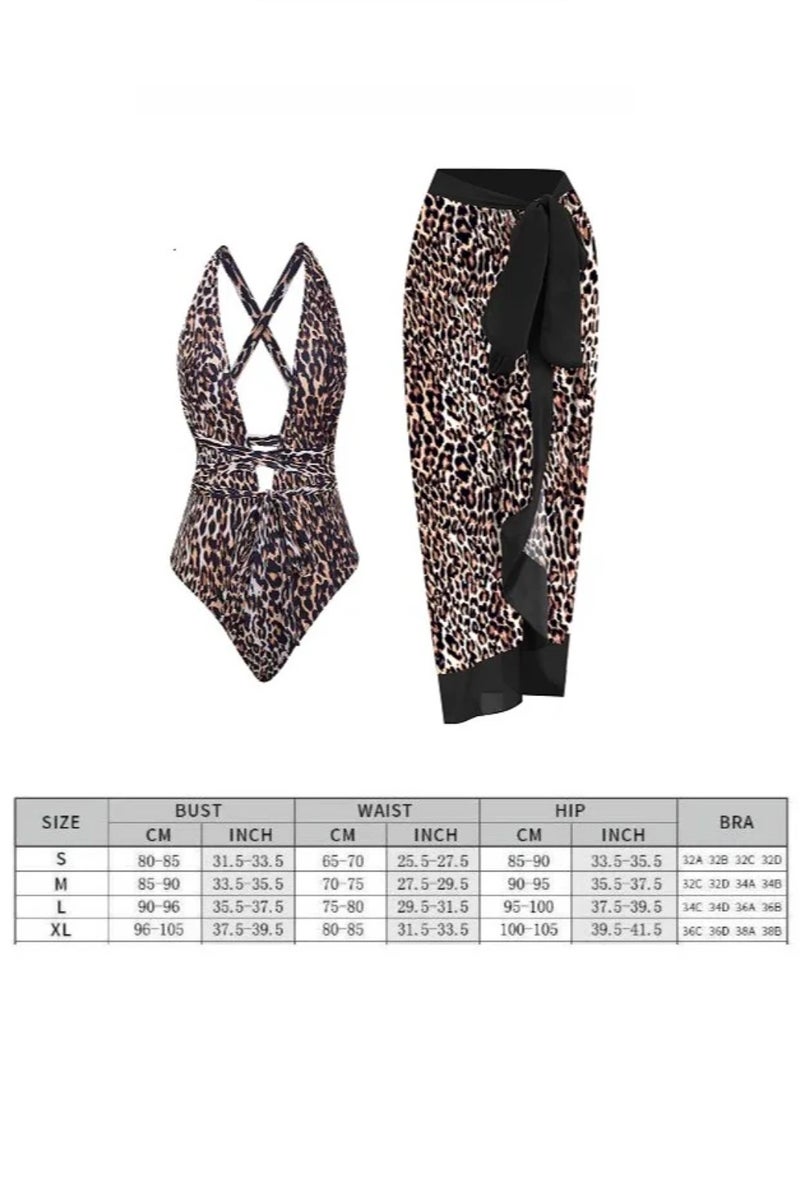 2-Piece Women Swimsuit with Skirt Holiday Beach Dress Female Retro Swimwear Vintage Surf Wear Summer - Image 2