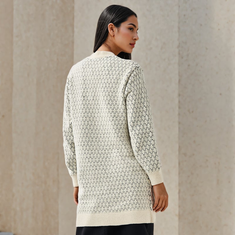 تواكستريمز كارديجان طويل محكم - Image 4