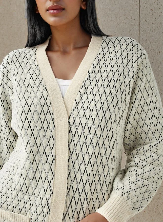 تواكستريمز كارديجان طويل محكم