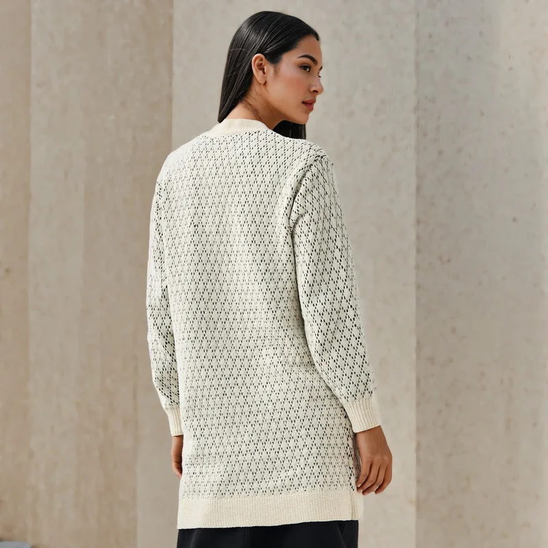 تواكستريمز كارديجان طويل محكم