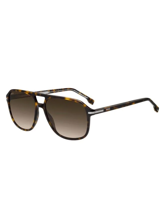 HUGO BOSS Square Double Bridge Sunglasses Frames