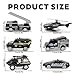 AtomDream Tech 6 Pack Diecast Police Car Toy Set Mini Alloy Police Vehicles for Boys Ages 37 Includes Armored Car Rescue Truck Bulletproof SUV Military Helicopter Birthday Gift for Kids - Image 4