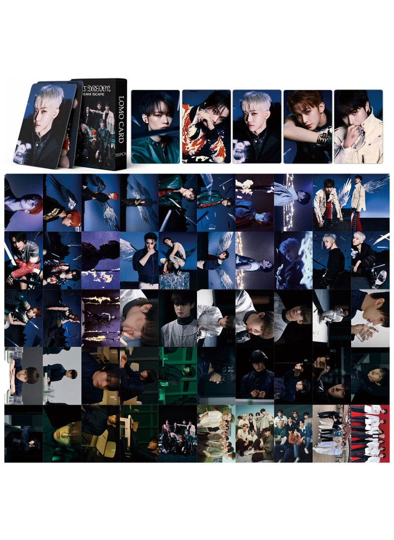 EHOME 55Pcs NCT DREAM New Album DREAM( )SCAPE Lomo Card  - Image 2