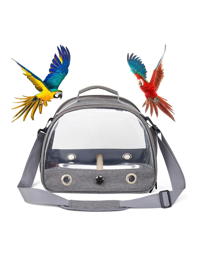 general Portable Bird Bag Out Foldable Bird Cage Oxford Cloth Bird Bag Parrot Pigeon Pet Out Bag Mole Bag - Image 1