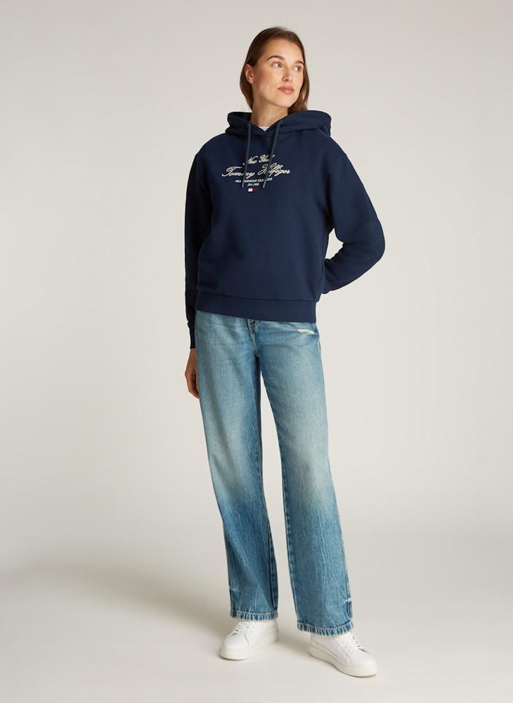 TOMMY HILFIGER Embroidered Pullover Hoodie  - Image 4