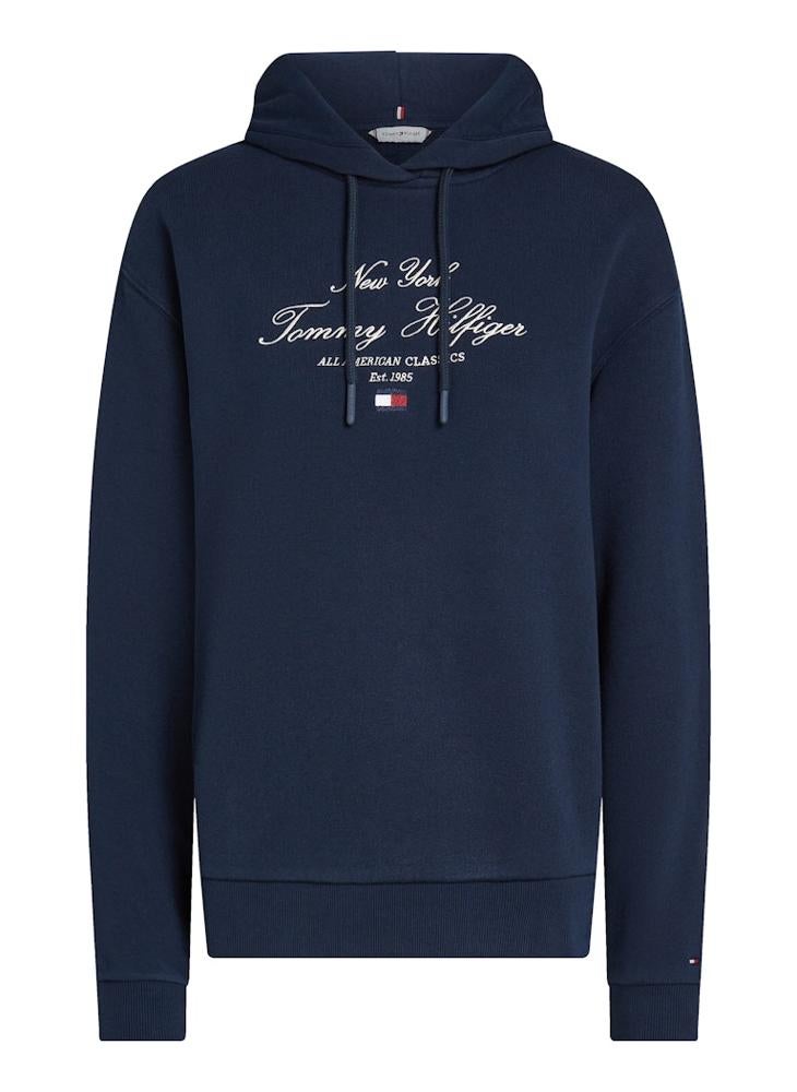 TOMMY HILFIGER Embroidered Pullover Hoodie  - Image 5