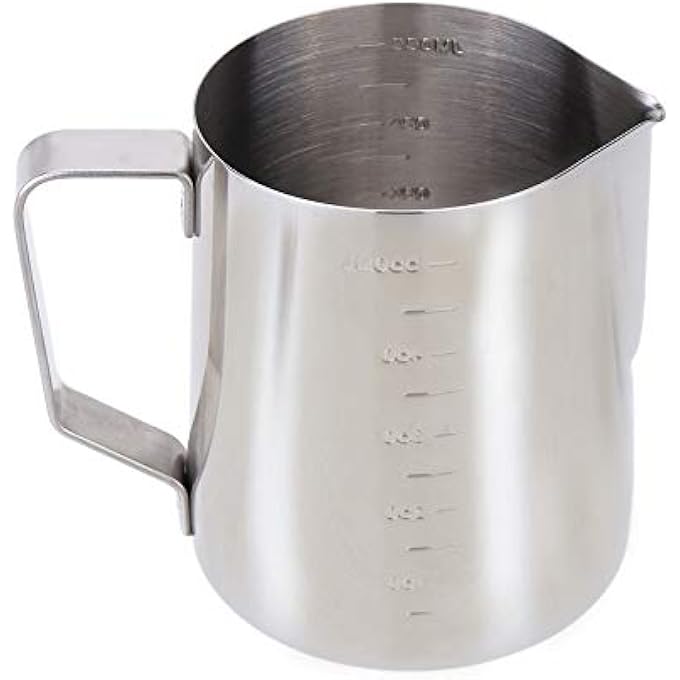 COPPS Stainless Steel Milk Frothing Pitcher Measurements Inside Perfect For Espresso Machines Milk Frothers Latte Art - Image 1