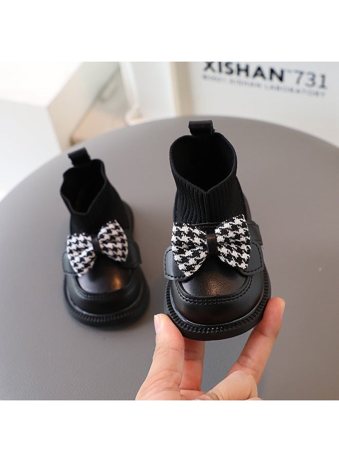 Baby Toddler Shoes Spring & Fall 0-1 Years Old 3 One Year Old Children's Shoes Princess Shoes Girls Small Leather Shoes Non-slip Soft Bottom Baby Shoes