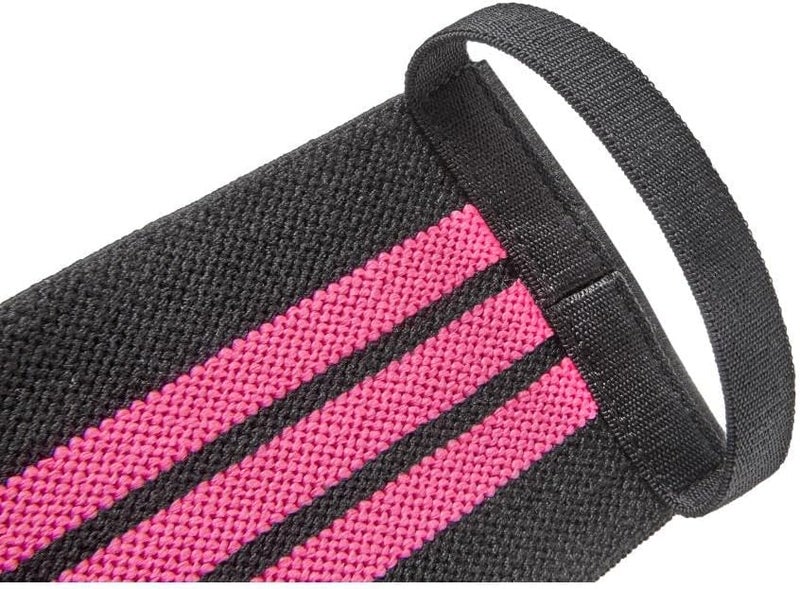 adidas Black/Pink Wrist Wraps - Image 5