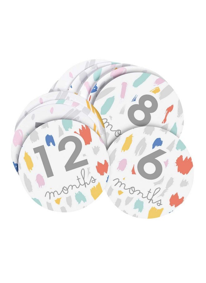 C.R. Gibson Baby'S First Year Photo Frame With Milestone Stickers 12'' X 13.25''  - Image 4