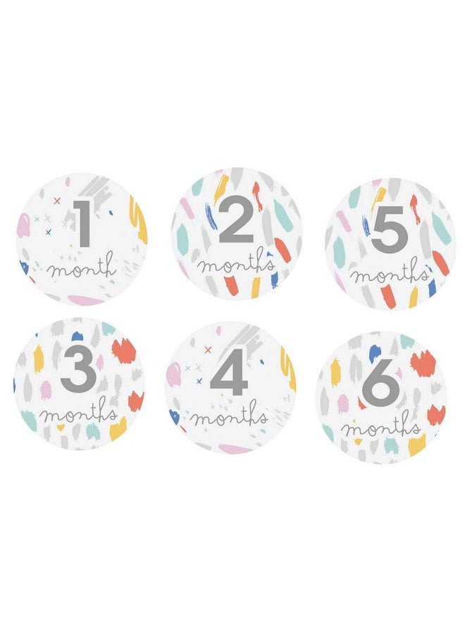 C.R. Gibson Baby'S First Year Photo Frame With Milestone Stickers 12'' X 13.25''  - Image 3