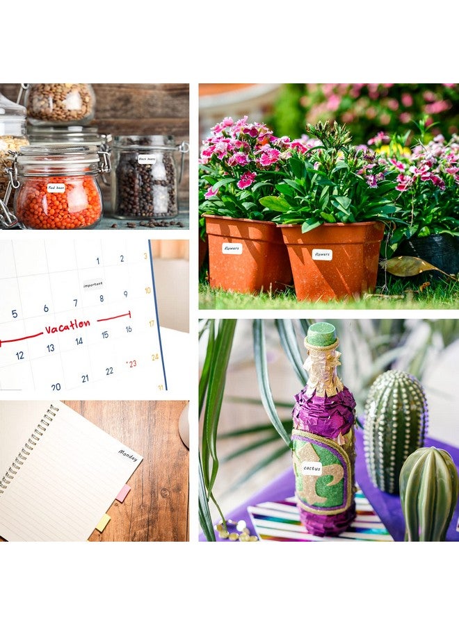 Sliverdew 2940 Pcs Matte Small White Labels Stickers Blank Labels Removable Price Tags Labels Stickers For Jars Boxes File Folders Envelopes School Office Kitchen (13 X 9 Mm) - Image 3