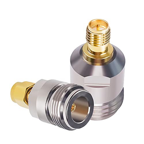 Goupchn N to RP-SMA Connectors Kit Coax Coaxial Reverse Polarity SMA Male Female to N Type Male Female Adapter Convertor - Image 3