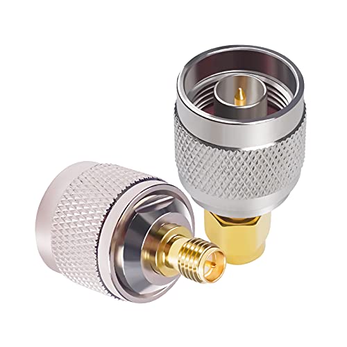 Goupchn N to RP-SMA Connectors Kit Coax Coaxial Reverse Polarity SMA Male Female to N Type Male Female Adapter Convertor - Image 2