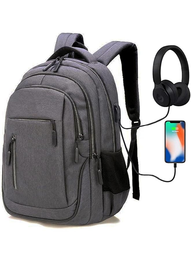 erorex Laptop Backpack For Men And Women Business Travel Backpack With Usb Charging Port College School Computer Backpack Fits 15.6 Inch Laptop Notebook  - Image 1