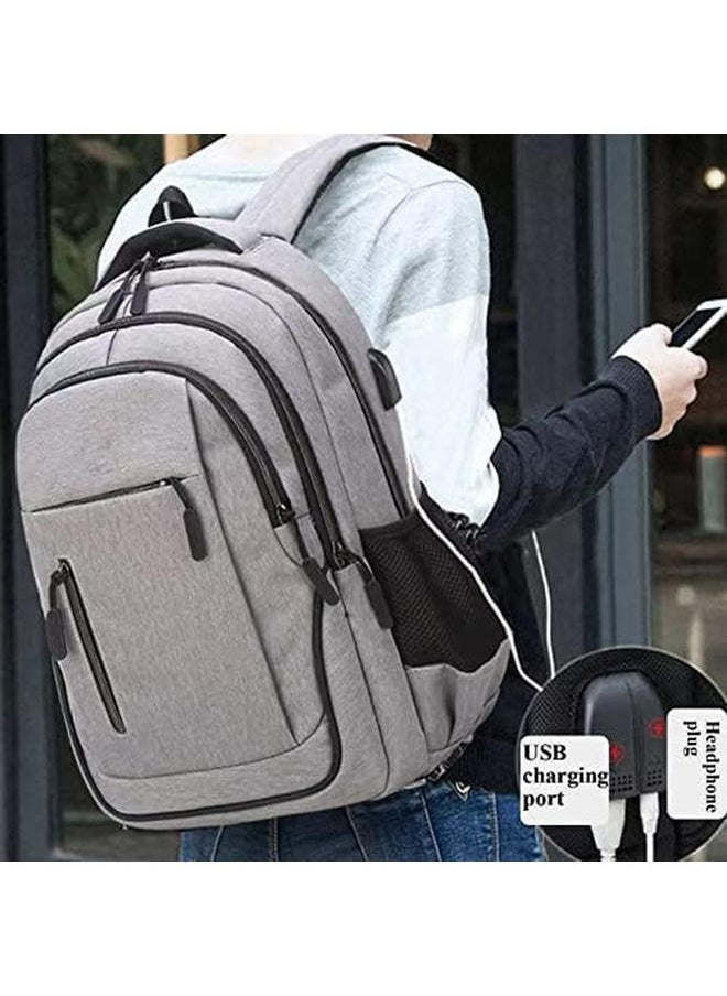 erorex Laptop Backpack For Men And Women Business Travel Backpack With Usb Charging Port College School Computer Backpack Fits 15.6 Inch Laptop Notebook  - Image 5
