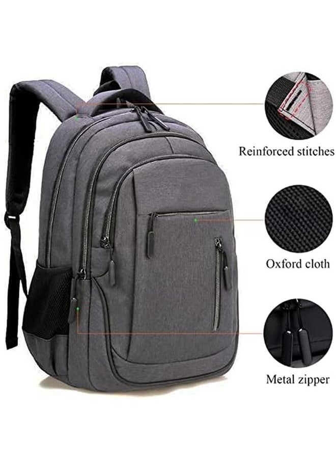 erorex Laptop Backpack For Men And Women Business Travel Backpack With Usb Charging Port College School Computer Backpack Fits 15.6 Inch Laptop Notebook  - Image 2