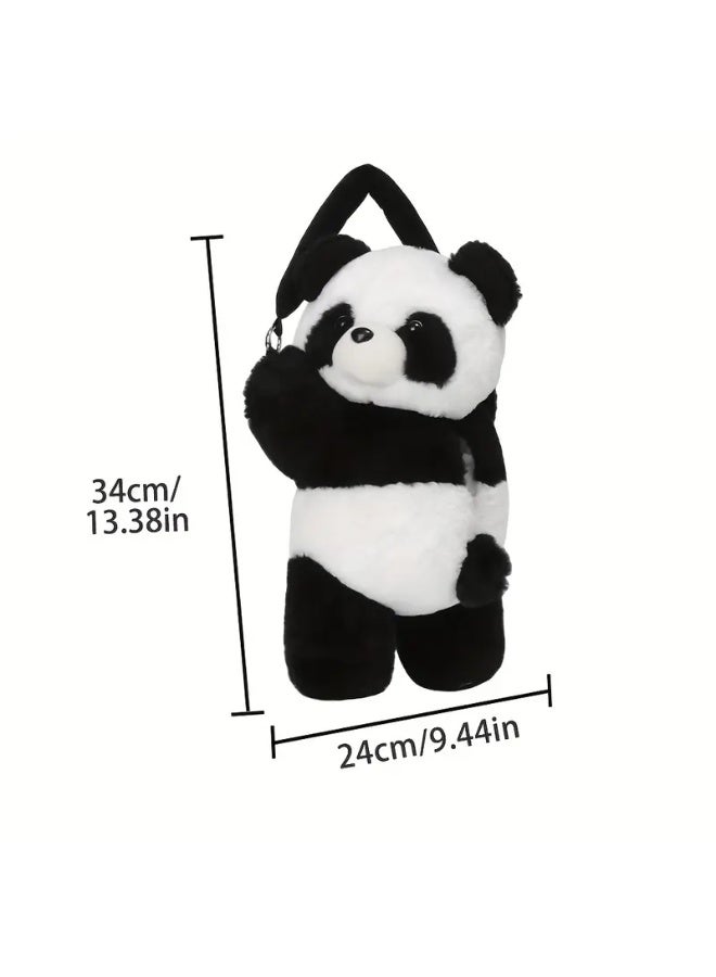 Generic Hanging Car Tissue Box Holder for Car Cute Panda Plush Animals Car Accessories,Cute Tissue Box Cover,Funny Toilet Paper Holder  - Image 5