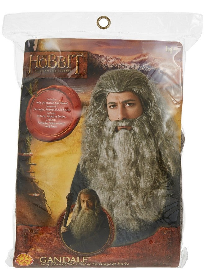 Rubie's Costume The Hobbit Gandalf Beard Kit, Gray, One Size - Image 3