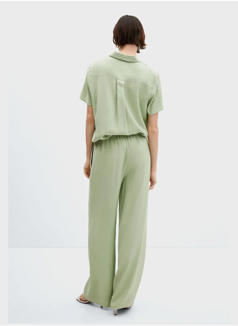 MANGO High Waist Pants