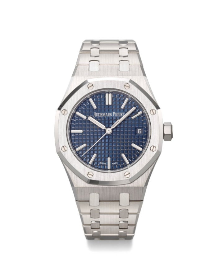 Audemars Piguet Royal Oak Unisex Luxury Watch – Swiss Automatic Movement, Stainless Steel Case & Bracelet, Iconic Octagonal Dial, Sapphire Crystal, Timeless Elegance for Men and Women
