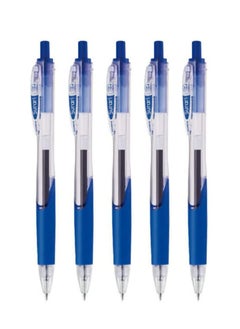 ZEBRA Emulsion Ink Ball-point Pen Surari 0.7mm Blue  Pack Of 10  - Image 1