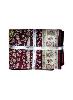 Intex Curtains House INtex Home Velvet Prayer rug - printed fabric padded with antislip layer - non pattern modern  design - 70 x 110 cm  - Image 4
