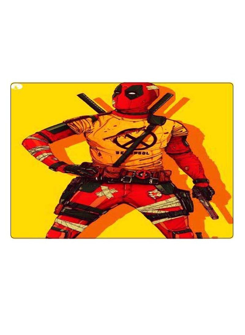 Printed Anti-Slip Gaming Mouse Pad Orange/Red/Yellow