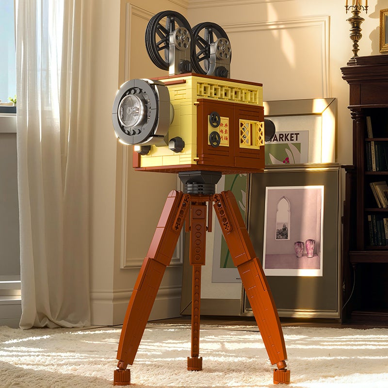 Retro Simulation Camera Difficulty Creative Model Building Blocks Assembled Building Blocks Educational Institutions Children'S Toys - Image 4