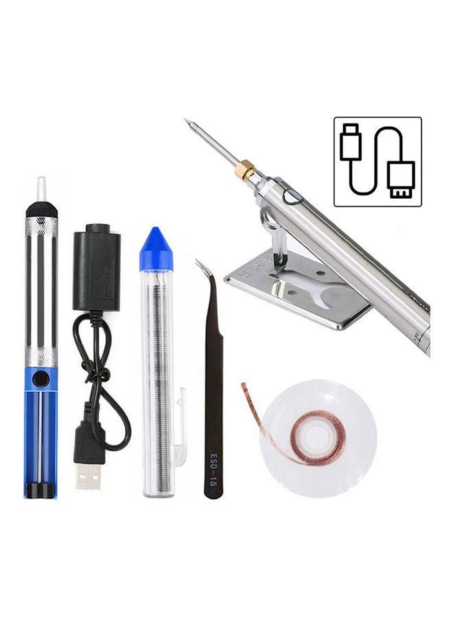 NIBEMINENT Wireless USB Rechargeable Welder Pen with Accessories Multicolour - Image 1