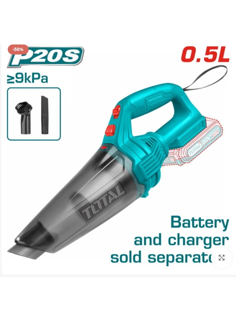 20V Vacuum Cleaner Without Battery and Charger