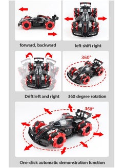 Arabest 2.4G 4WD Lateral Drift Special Effects Spray Remote Control Car Red 25*14*8 cm  - Image 5